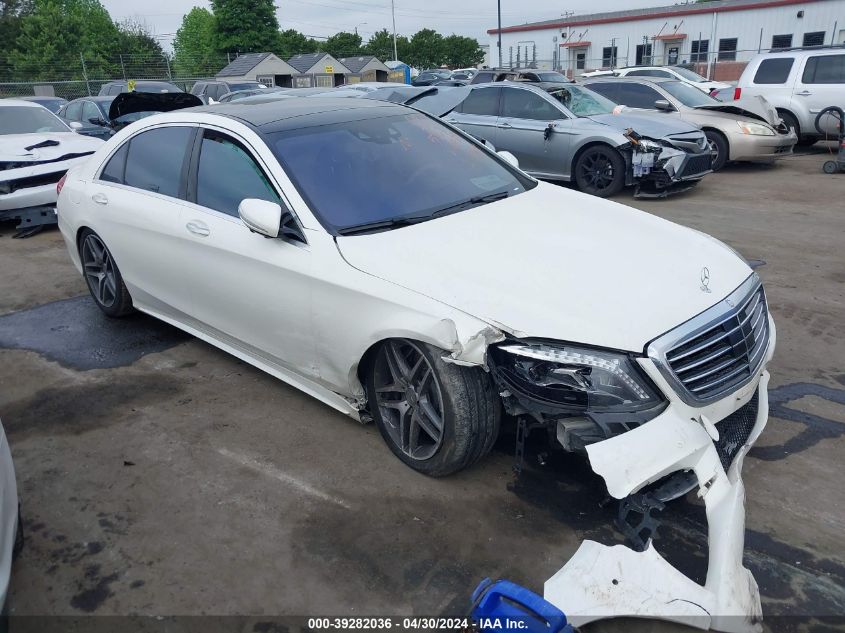 2015 MERCEDES-BENZ S 550 4MATIC