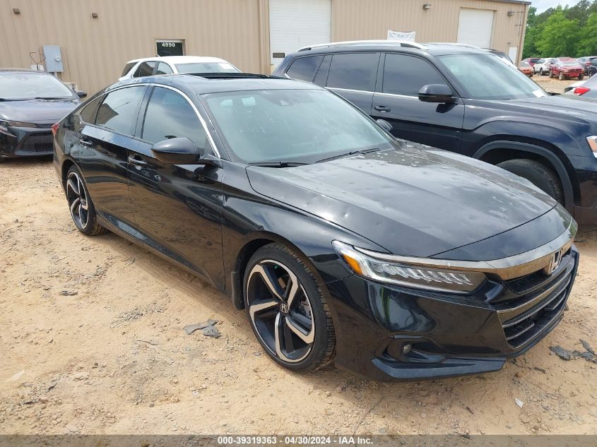 2022 HONDA ACCORD SPORT 2.0T