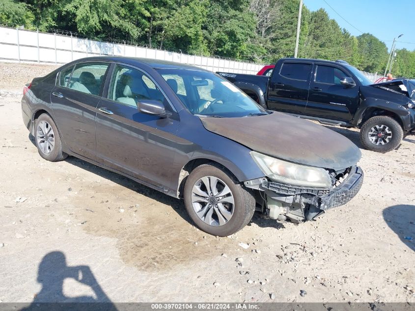 2014 HONDA ACCORD LX