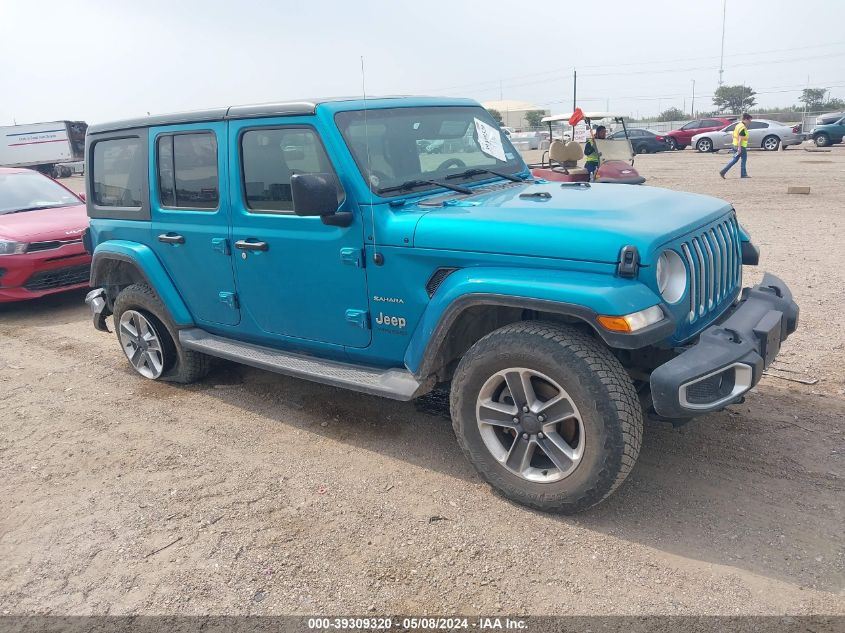 2019 JEEP WRANGLER UNLIMITED SAHARA 4X4