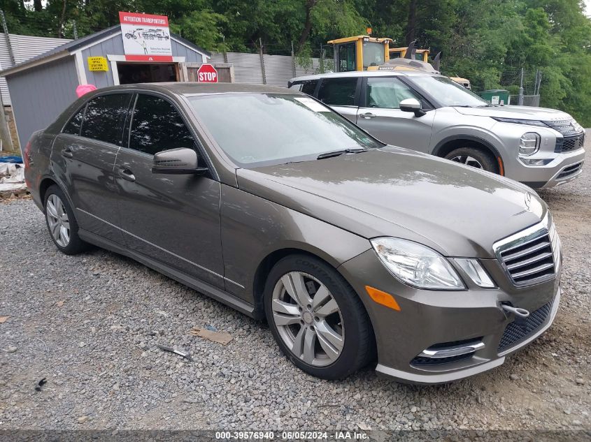 2013 MERCEDES-BENZ E 350 4MATIC