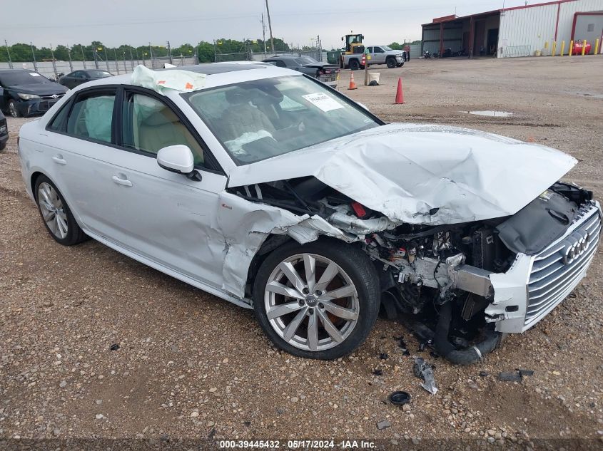 2018 AUDI A4 2.0T TECH ULTRA PREMIUM/2.0T ULTRA PREMIUM