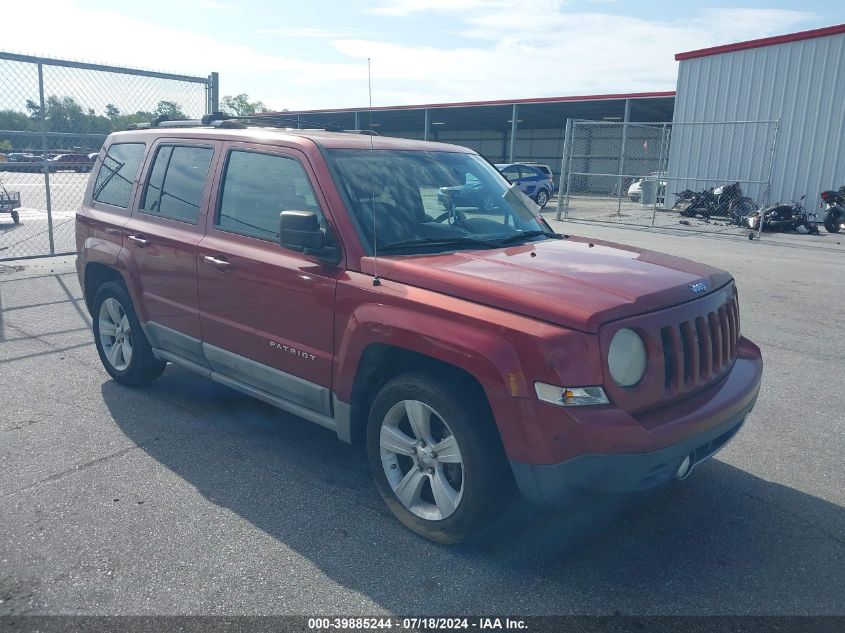 2011 JEEP PATRIOT LATITUDE X