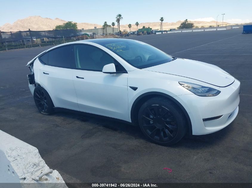 2021 TESLA MODEL Y LONG RANGE DUAL MOTOR ALL-WHEEL DRIVE