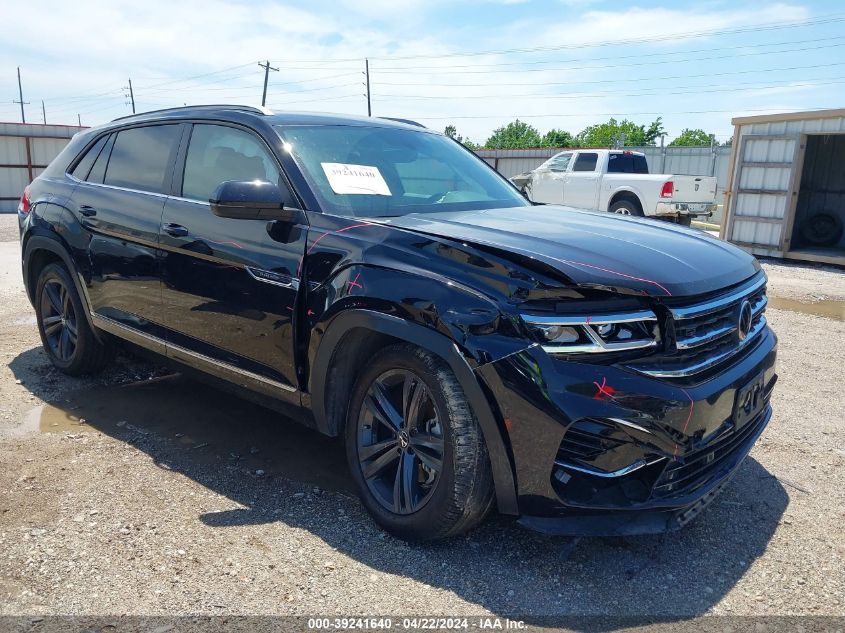 2021 VOLKSWAGEN ATLAS CROSS SPORT 3.6L V6 SE W/TECHNOLOGY R-LINE