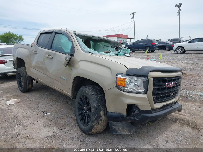 2021 GMC CANYON 4WD  SHORT BOX ELEVATION