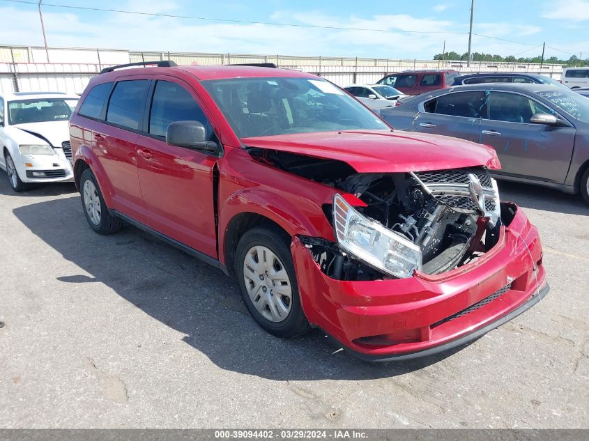 2019 DODGE JOURNEY SE VALUE PACKAGE