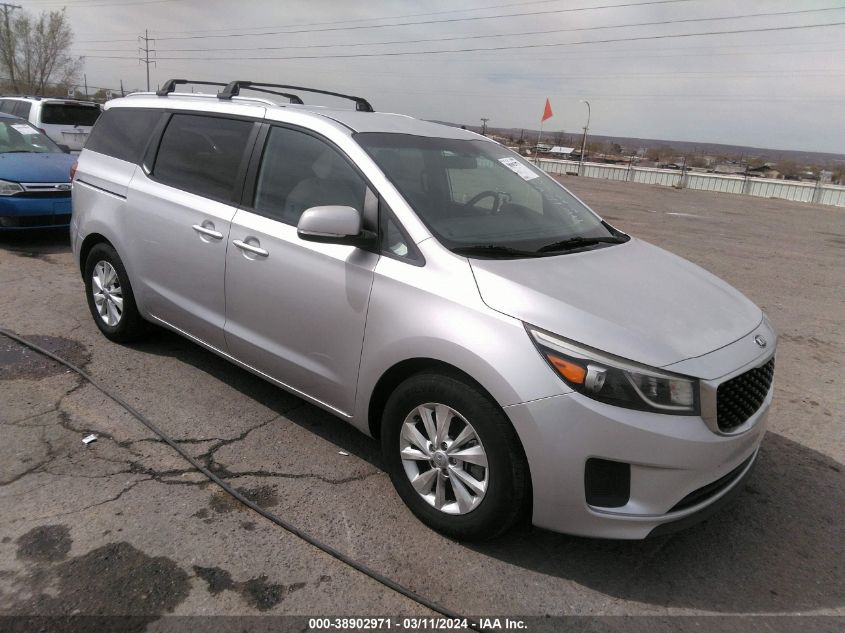 2016 KIA SEDONA LX