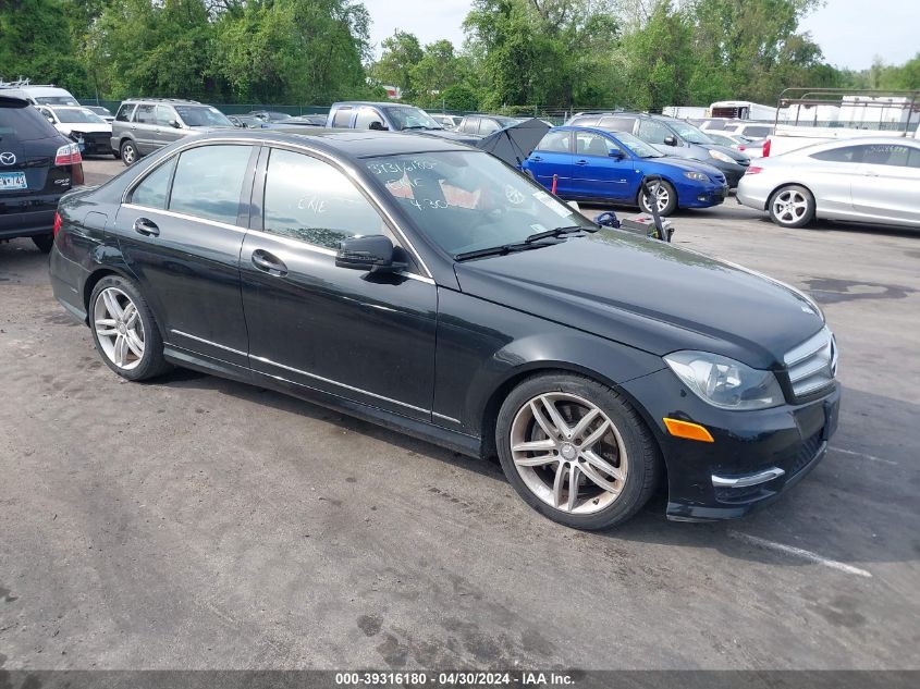 2013 MERCEDES-BENZ C 300 LUXURY 4MATIC/SPORT 4MATIC