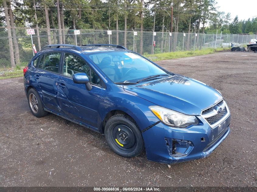 2012 SUBARU IMPREZA 2.0I SPORT LIMITED