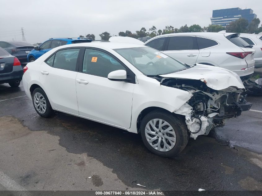 2018 TOYOTA COROLLA LE