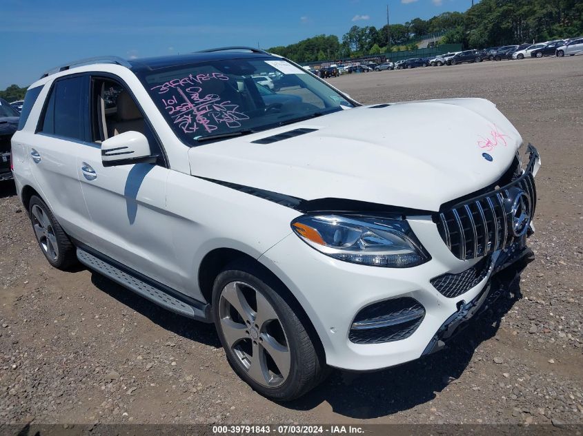 2016 MERCEDES-BENZ GLE 350 4MATIC