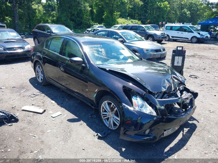 2012 INFINITI G37X