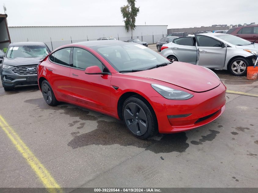 2023 TESLA MODEL 3 REAR-WHEEL DRIVE