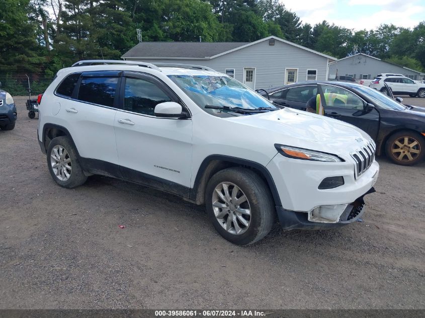 2017 JEEP CHEROKEE LIMITED 4X4