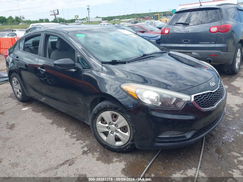 2015 KIA FORTE LX