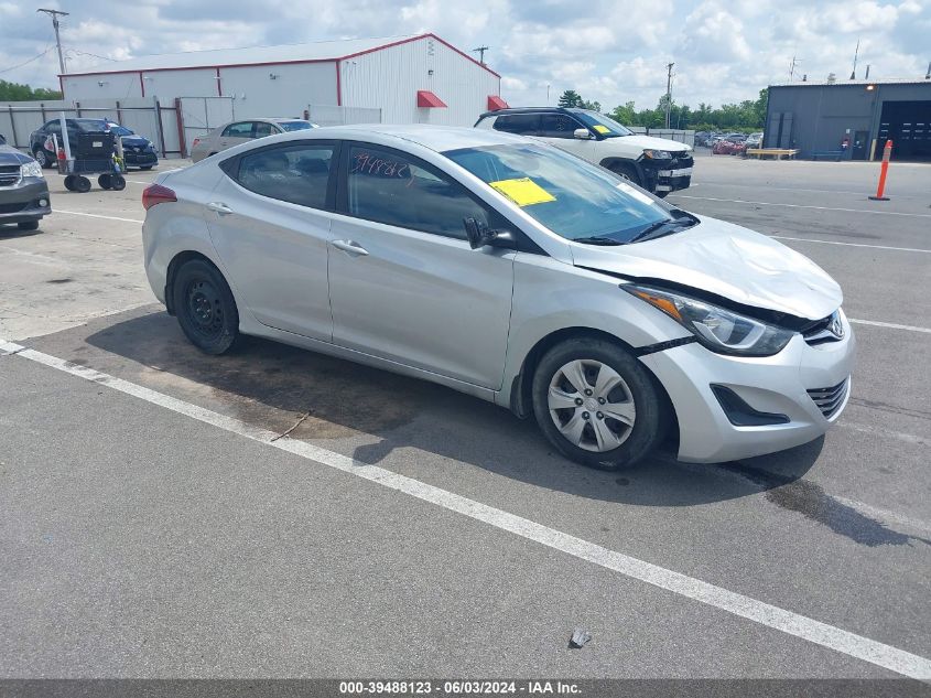 2016 HYUNDAI ELANTRA SE