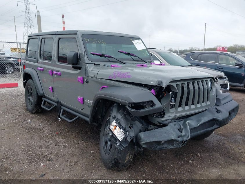 2021 JEEP WRANGLER UNLIMITED SPORT 4X4