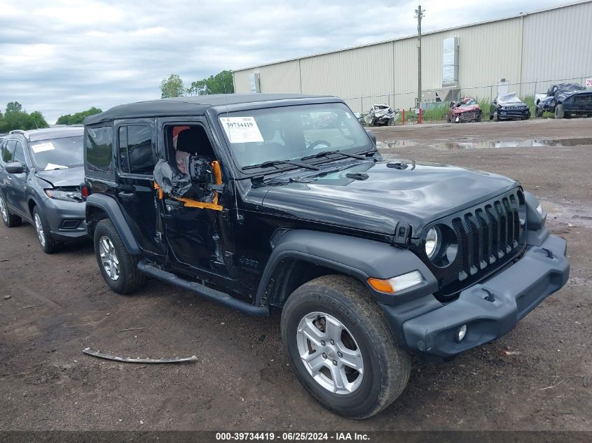 2022 JEEP WRANGLER UNLIMITED SPORT S 4X4