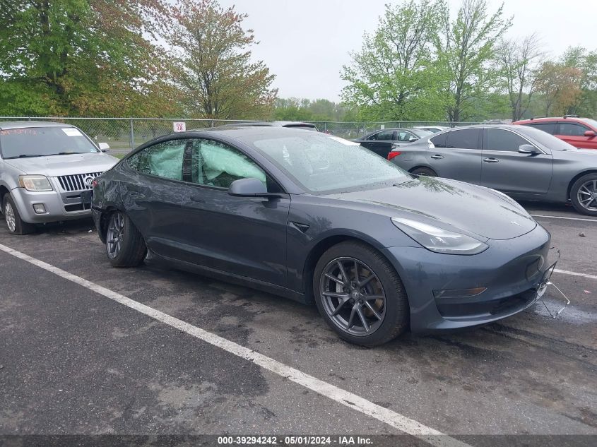 2021 TESLA MODEL 3 STANDARD RANGE PLUS REAR-WHEEL DRIVE