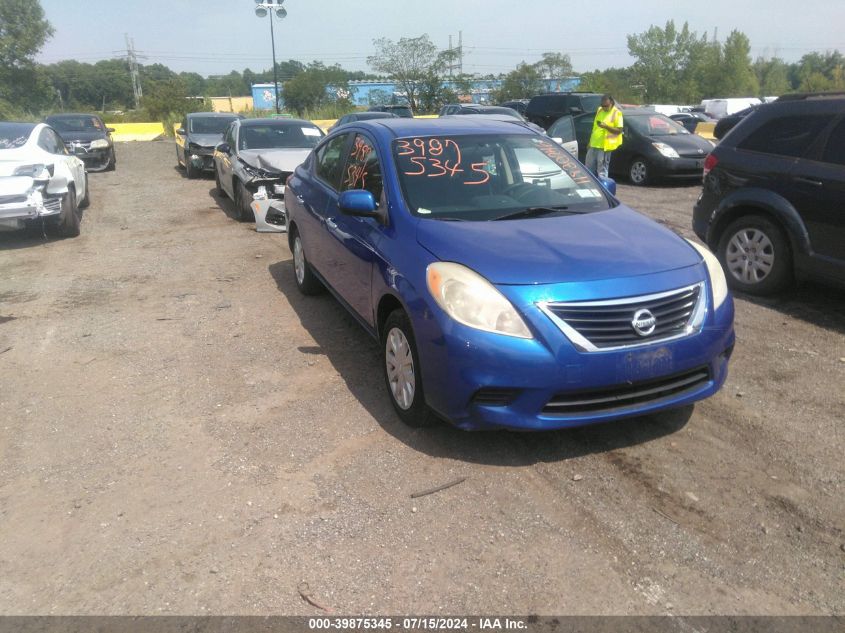 2012 NISSAN VERSA 1.6 SV