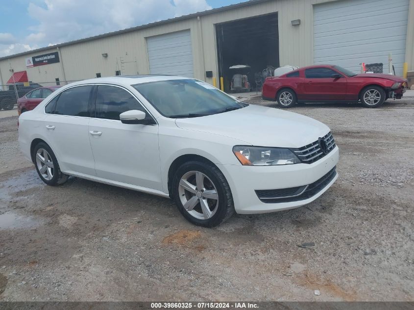 2013 VOLKSWAGEN PASSAT 2.0L TDI SE