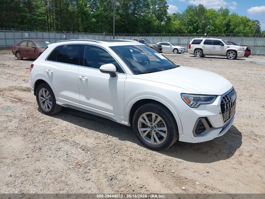 2023 AUDI Q3 PREMIUM 45 TFSI S LINE QUATTRO TIPTRONIC