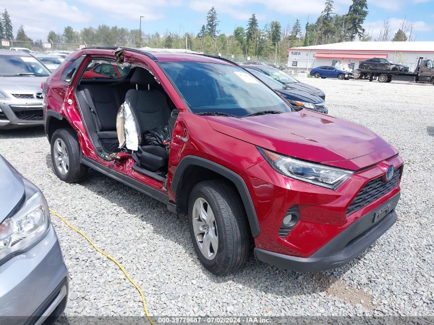 2021 TOYOTA RAV4 HYBRID XLE