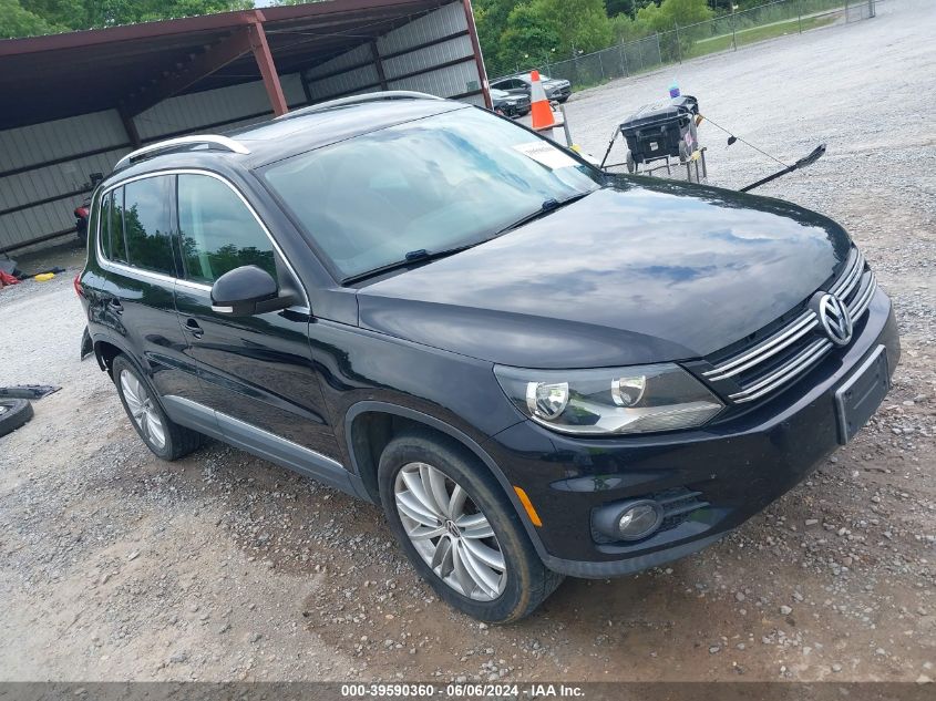 2012 VOLKSWAGEN TIGUAN SE