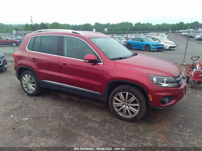 2012 VOLKSWAGEN TIGUAN SE