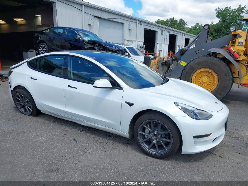 2023 TESLA MODEL 3 REAR-WHEEL DRIVE