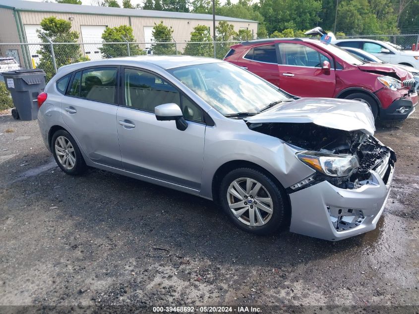 2016 SUBARU IMPREZA 2.0I PREMIUM