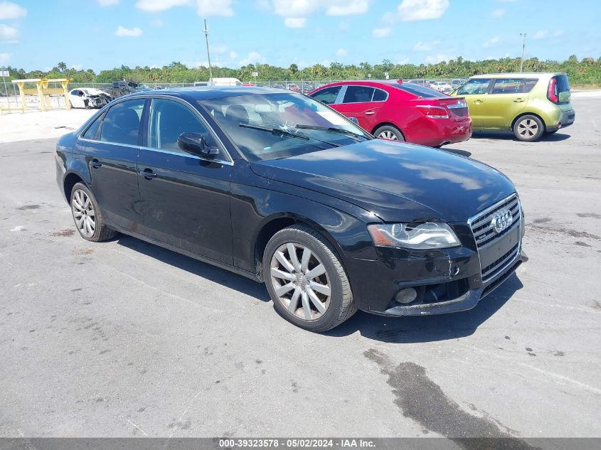 2012 AUDI A4 2.0T PREMIUM