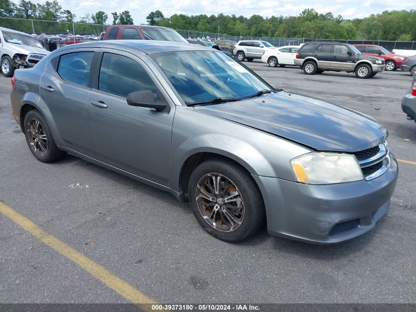 2012 DODGE AVENGER SE