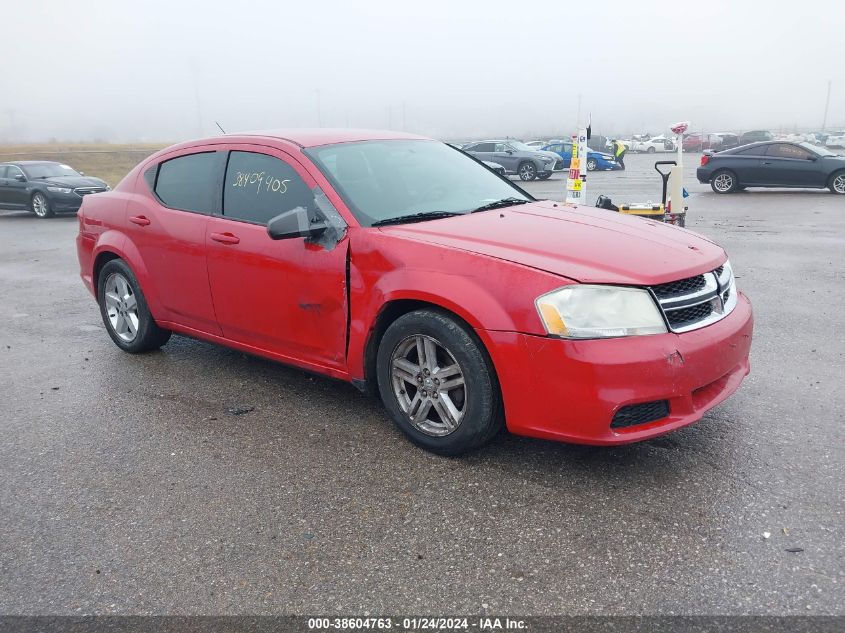 2012 DODGE AVENGER SE