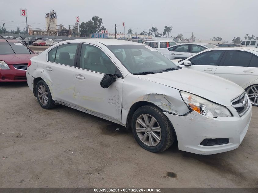 2012 SUBARU LEGACY 2.5I PREMIUM