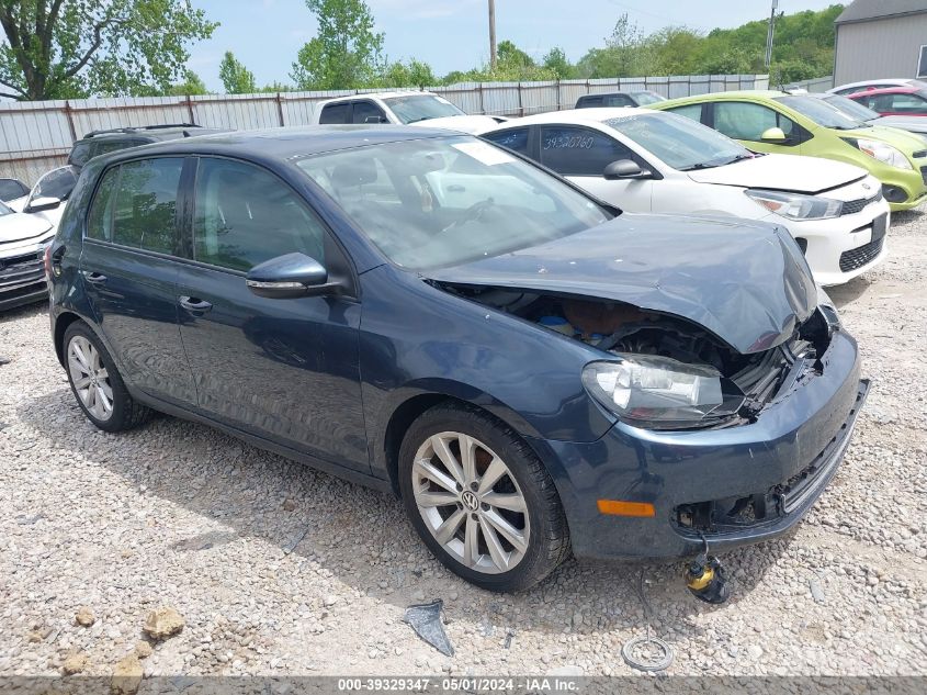 2012 VOLKSWAGEN GOLF TDI 4-DOOR