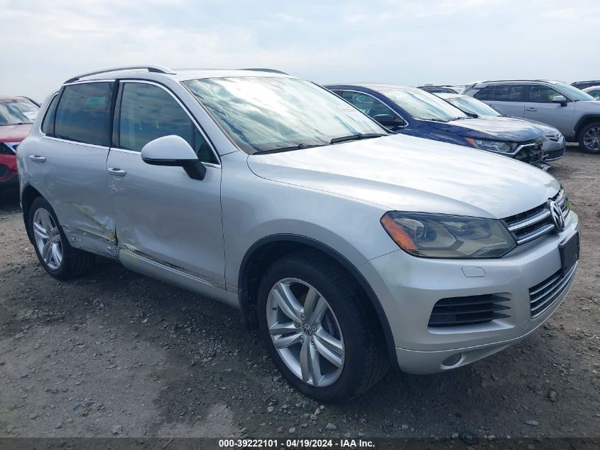 2012 VOLKSWAGEN TOUAREG VR6 EXECUTIVE