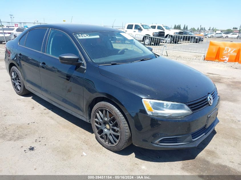 2013 VOLKSWAGEN JETTA 2.0L S