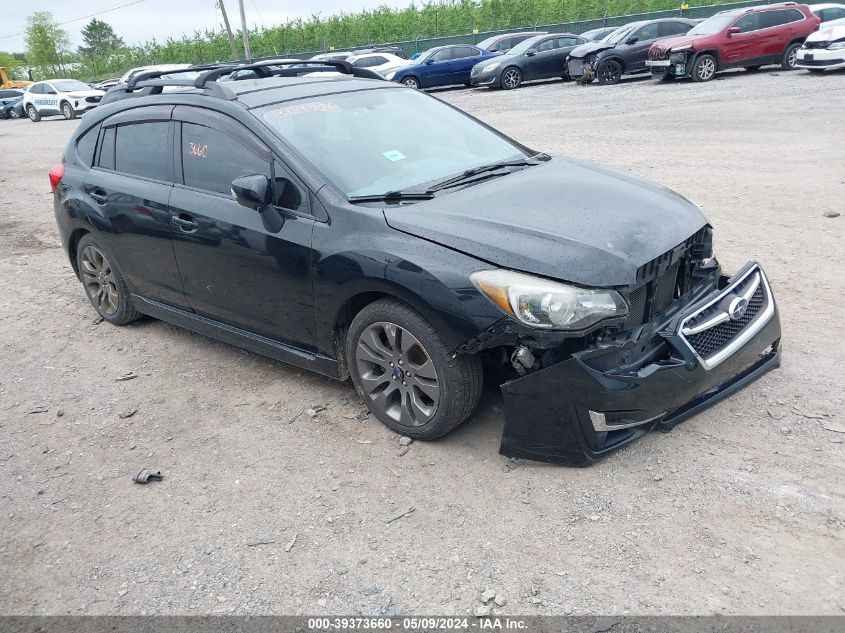 2015 SUBARU IMPREZA 2.0I SPORT PREMIUM