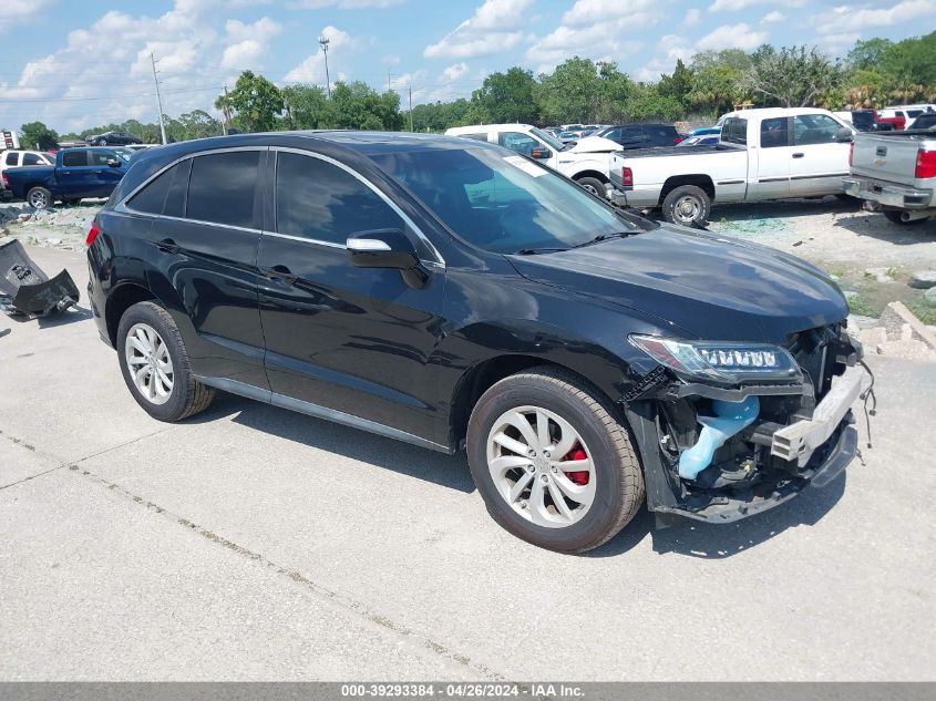 2016 ACURA RDX TECHNOLOGY   ACURAWATCH PLUS PACKAGES/TECHNOLOGY PACKAGE