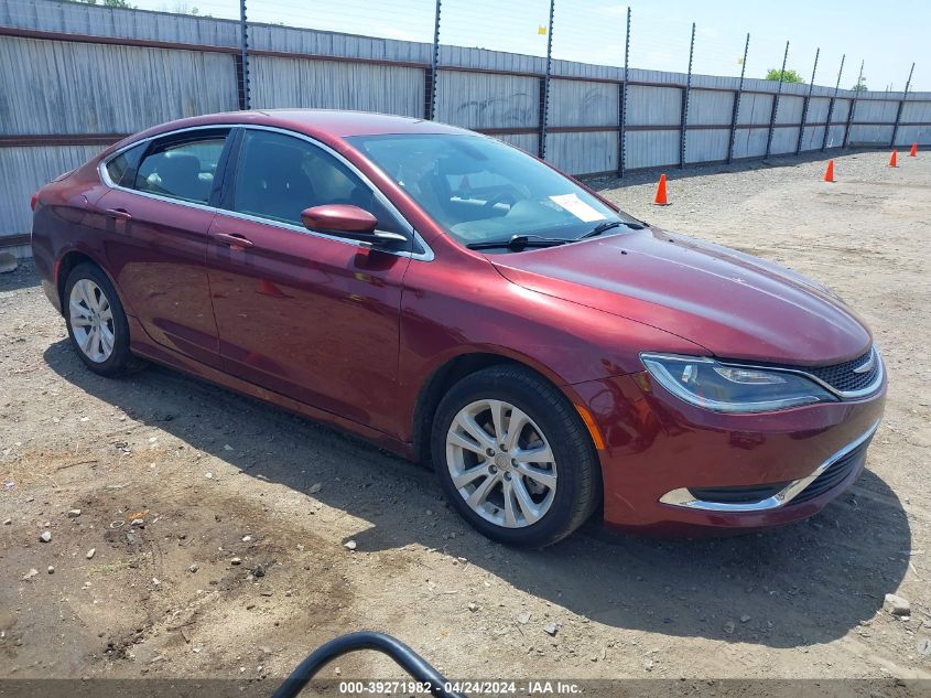 2017 CHRYSLER 200 LIMITED PLATINUM