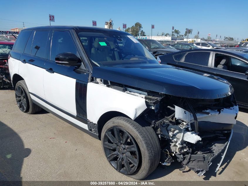 2017 LAND ROVER RANGE ROVER 3.0L V6 TURBOCHARGED DIESEL HSE TD6