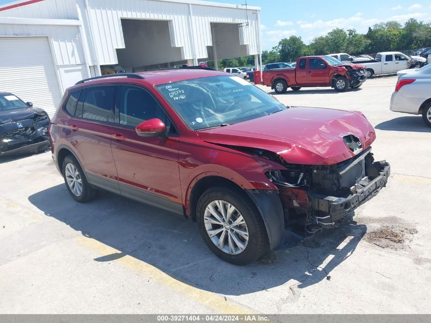 2019 VOLKSWAGEN TIGUAN 2.0T S