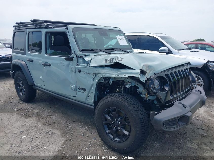 2023 JEEP WRANGLER 4-DOOR WILLYS 4X4