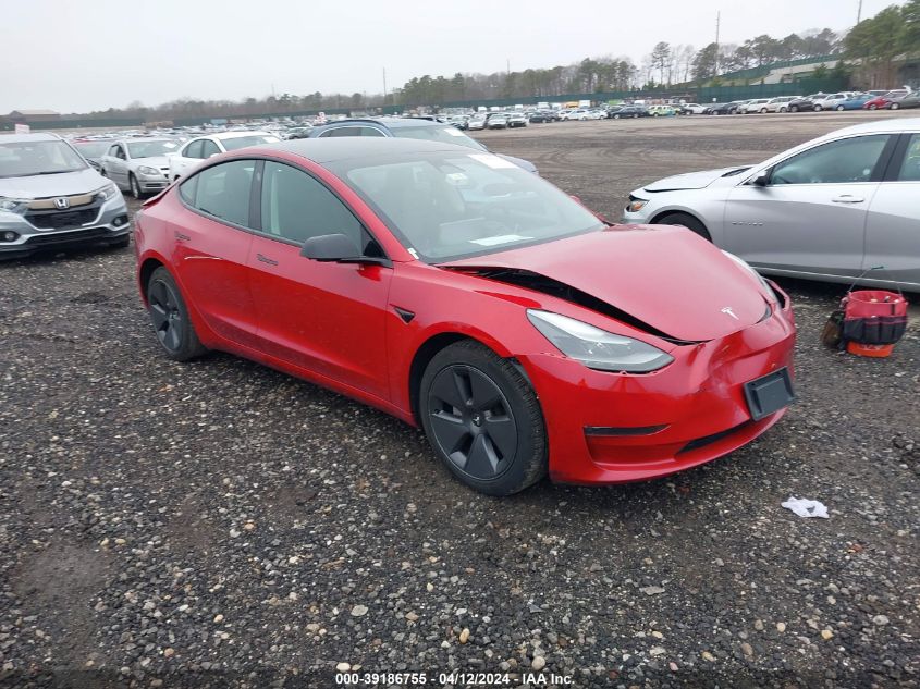 2023 TESLA MODEL 3 REAR-WHEEL DRIVE