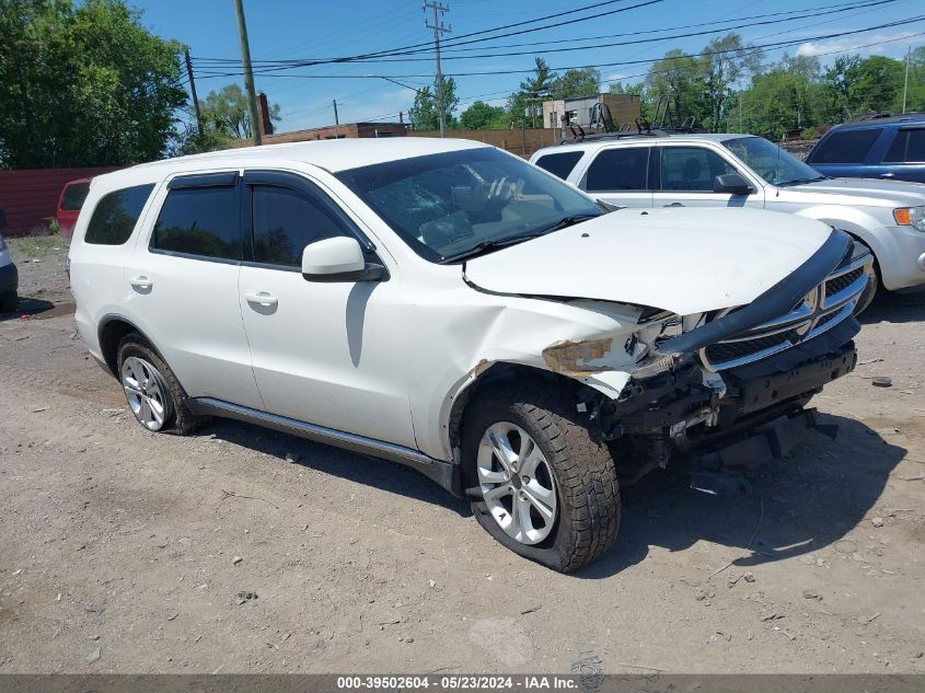 2012 DODGE DURANGO SXT