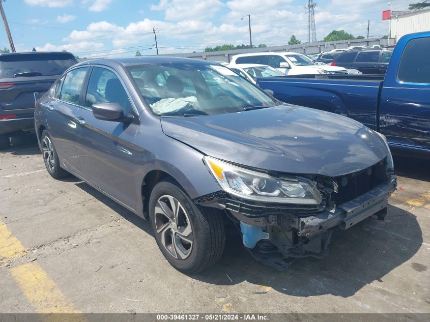 2016 HONDA ACCORD LX