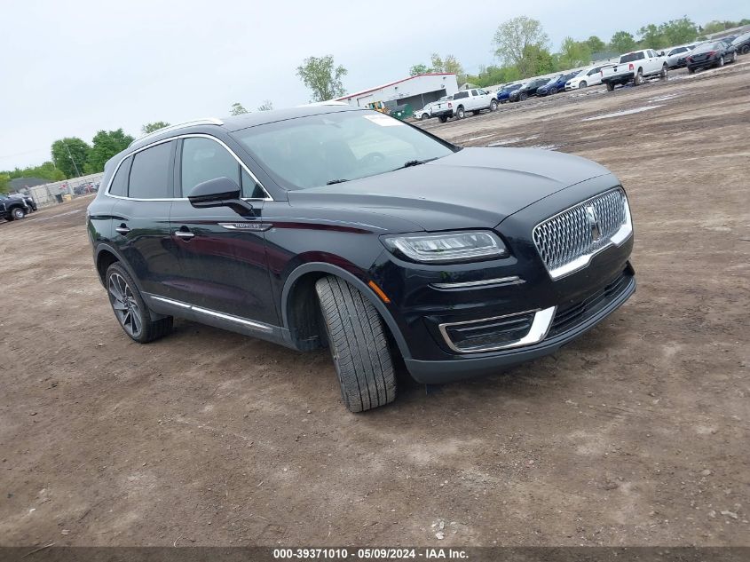 2019 LINCOLN NAUTILUS RESERVE