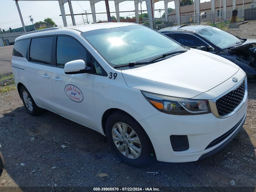 2015 KIA SEDONA LX